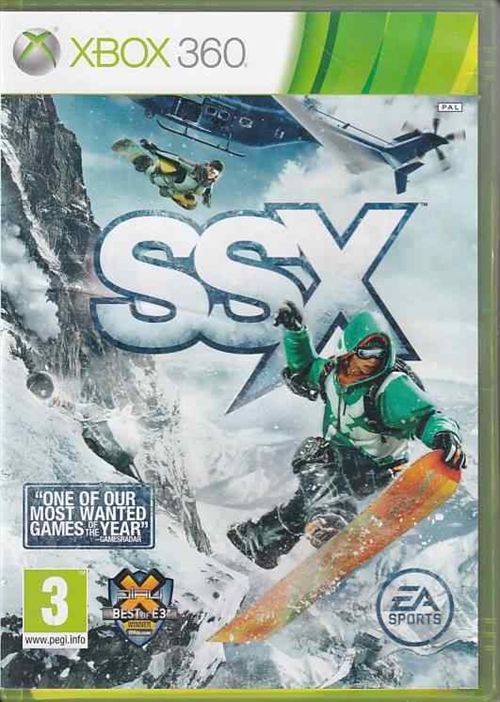 SSX - XBOX 360 (B Grade) (Genbrug)